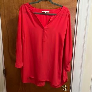 Coral Blouse
